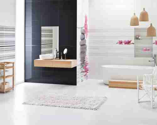 Плитка керамическая Paradyz Abrila Bianco настенная 60х20